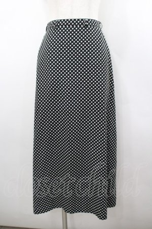 画像: PINK HOUSE / ドットスカート  黒Ｘ白 I-26-02-18-096-LO-SK-SA-ZI