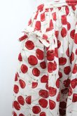 画像2: PINK HOUSE / さくらんぼプリントスカート  白Ｘ赤 I-26-02-18-098-LO-SK-SA-ZI (2)