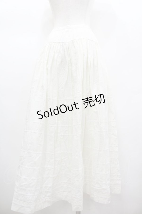 画像3: PINK HOUSE / レースライン前開きスカート  アイボリー I-26-02-18-104-LO-SK-SA-ZI (3)