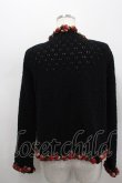画像3: WONDERFUL WORLD / 苺編みぐるみカーディガン  ブラック I-26-02-18-015-LO-TO-SA-ZI (3)