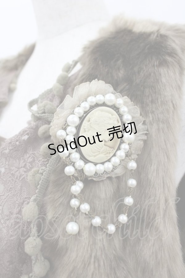 画像2: axes femme / フェイクファーレーシーベスト M モカ I-26-02-18-002-AX-TO-SA-ZI (2)