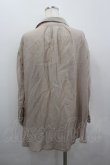 画像3: axes femme / シアー素材シャツ M ベージュ I-26-02-18-029-AX-BL-SA-ZI (3)