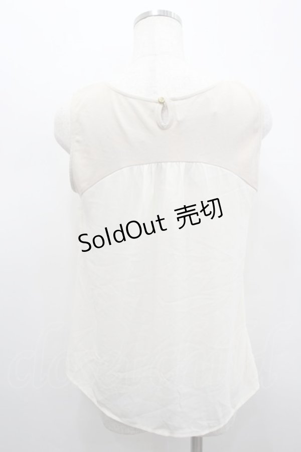 画像3: axes femme POETIQUE / フラワータンク M キナリ I-26-02-18-003-AX-TO-SA-ZI (3)