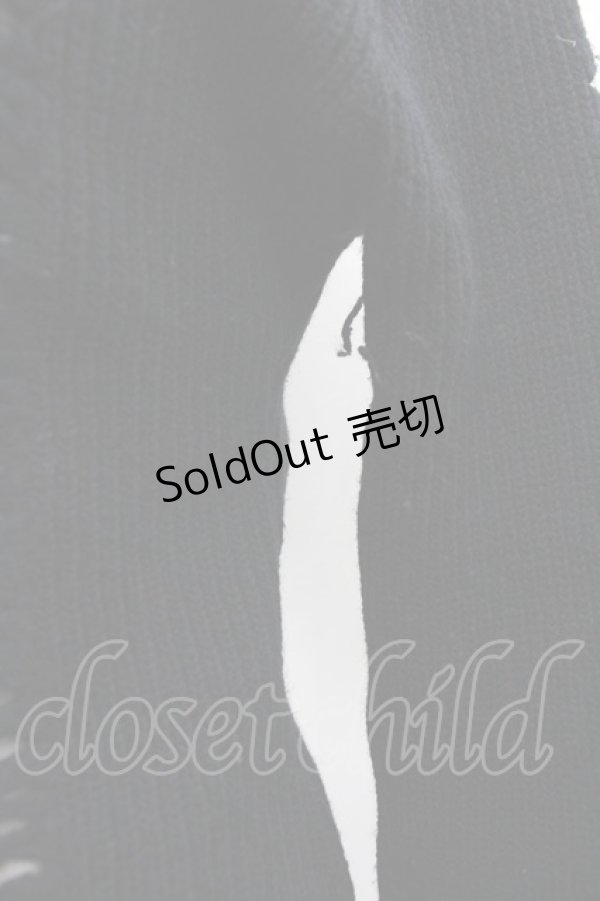 画像3: alice auaa / 鍵ホックニットカーディガン 3 ブラック I-26-02-20-038-AA-TO-SA-ZI (3)