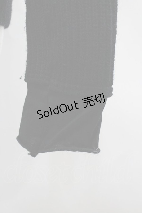 画像4: alice auaa / 鍵ホックニットカーディガン 3 ブラック I-26-02-20-038-AA-TO-SA-ZI (4)