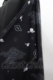 画像3: NieR Clothing / 着物袖パーカー  黒 I-26-02-20-040-PU-TO-SA-ZI (3)