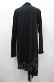 画像2: BPN FOR MEN / アシンメトリーカーディガン M ブラック I-26-02-20-048-GO-TO-SA-ZI (2)