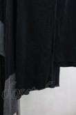 画像3: BPN FOR MEN / アシンメトリーカーディガン M ブラック I-26-02-20-048-GO-TO-SA-ZI (3)