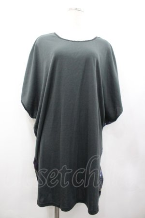 画像: pays des fees  / 工場夜景ワンピース  ネイビー I-26-02-20-060-PU-OP-SA-ZI