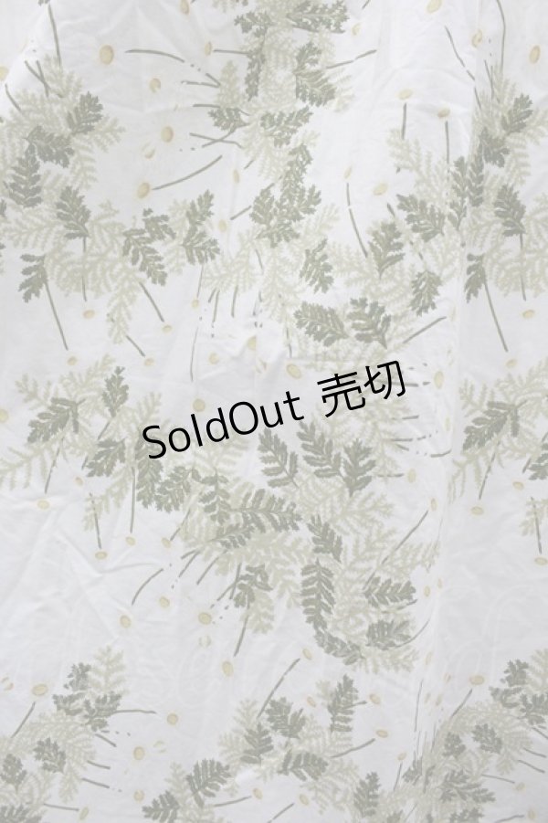 画像3: PINK HOUSE / 秋桜プリント半袖ワンピース  白 I-26-02-20-063-LO-OP-SA-ZI (3)