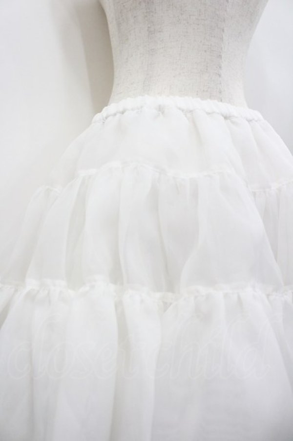 画像3: ATELIER PIERROT / ボリュームパニエ  白 I-26-02-20-065-EL-SK-SA-ZI (3)