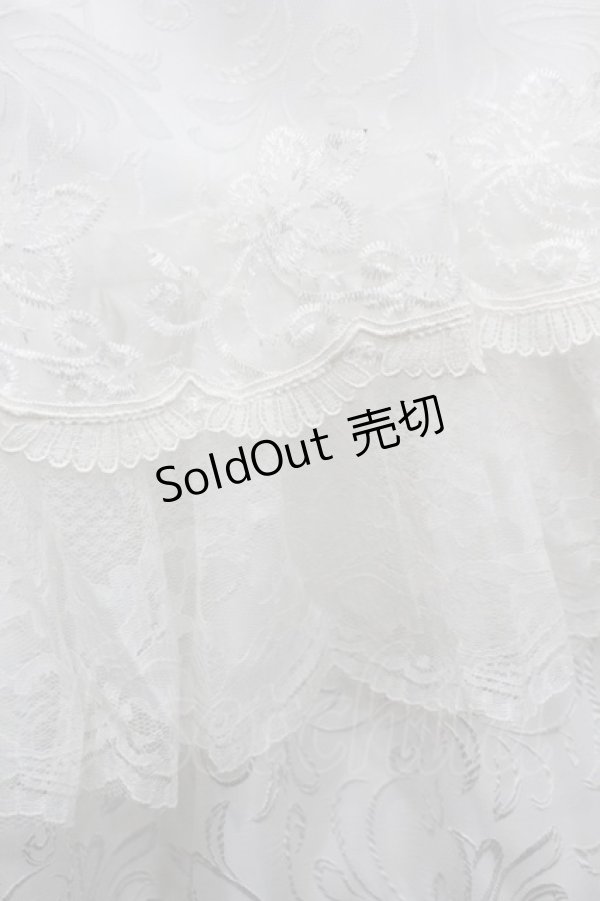 画像3: MR corset / レースロングスカート  白 I-26-02-20-067-PU-SK-SA-ZI (3)