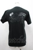 画像2: Candy Stripper / スカルスペードTシャツ 2 黒Ｘ青Ｘ緑 I-26-02-20-008-PU-TO-SA-ZI (2)
