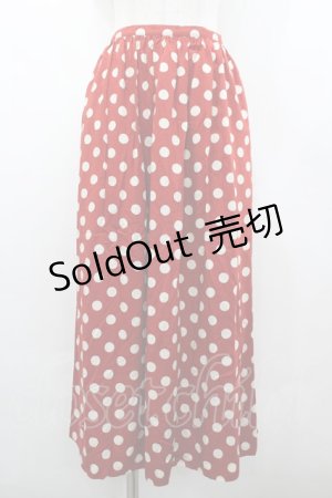 画像: PINK HOUSE / ドットスカート  赤Ｘ白 I-26-02-20-078-LO-SK-SA-ZI