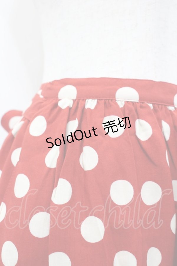画像3: PINK HOUSE / ドットスカート  赤Ｘ白 I-26-02-20-078-LO-SK-SA-ZI (3)