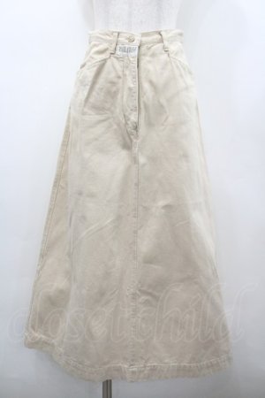 画像: PINK HOUSE / ロゴワッペンスカート  アイボリー I-26-02-20-081-LO-SK-SA-ZI