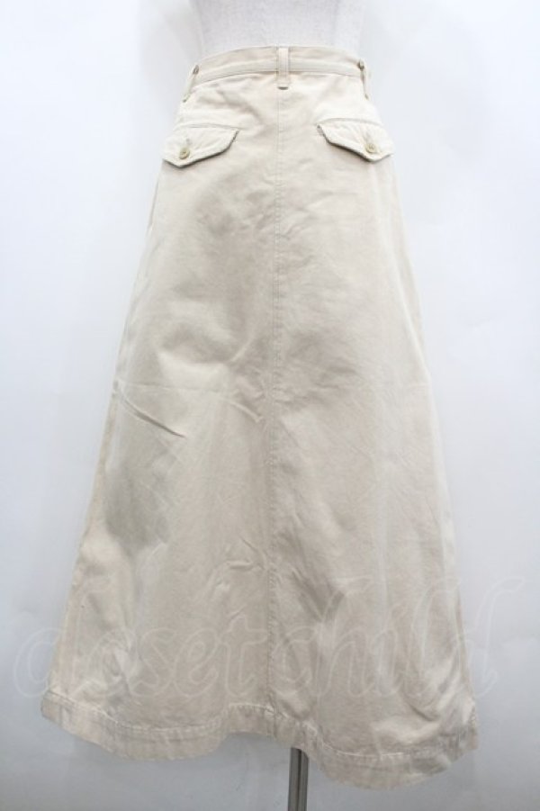 画像2: PINK HOUSE / ロゴワッペンスカート  アイボリー I-26-02-20-081-LO-SK-SA-ZI (2)