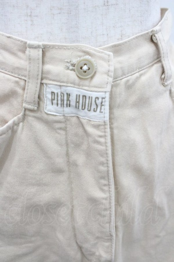 画像3: PINK HOUSE / ロゴワッペンスカート  アイボリー I-26-02-20-081-LO-SK-SA-ZI (3)