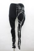 画像1: alice auaa / netレギンス  ブラック×ホワイト I-26-02-20-093-AA-PA-SA-ZI (1)