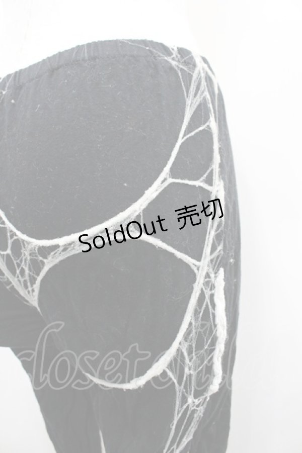 画像3: alice auaa / netレギンス  ブラック×ホワイト I-26-02-20-093-AA-PA-SA-ZI (3)