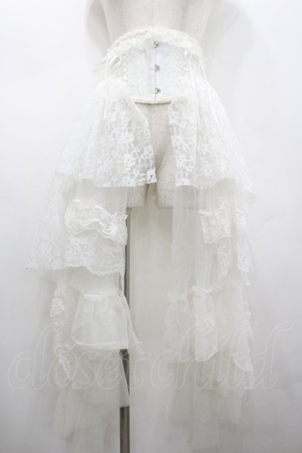 画像1: MR corset / レースコルセット  白 I-26-02-20-097-PU-ZA-SA-ZI (1)
