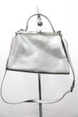 画像2: Jean Paul GAULTIER / ニューローズがま口ドクターバッグ  シルバー I-26-02-20-101-GO-BG-SA-ZI (2)