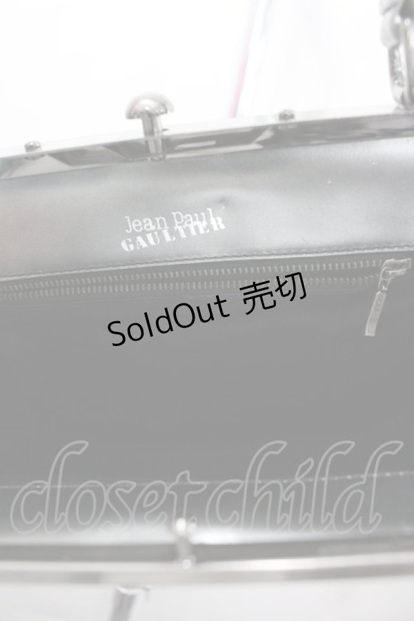 画像3: Jean Paul GAULTIER / ニューローズがま口ドクターバッグ  シルバー I-26-02-20-101-GO-BG-SA-ZI (3)