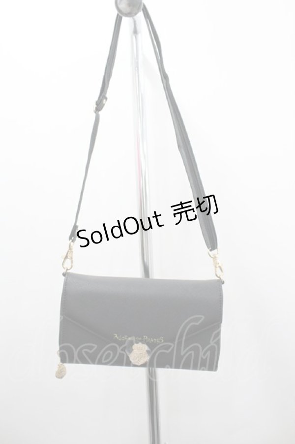 画像1: ALICE and the PIRATES / A/P Wallet Bag  黒 I-26-02-20-103-PA-BG-SA-ZI (1)