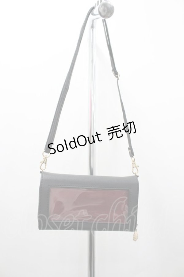 画像2: ALICE and the PIRATES / A/P Wallet Bag  黒 I-26-02-20-103-PA-BG-SA-ZI (2)