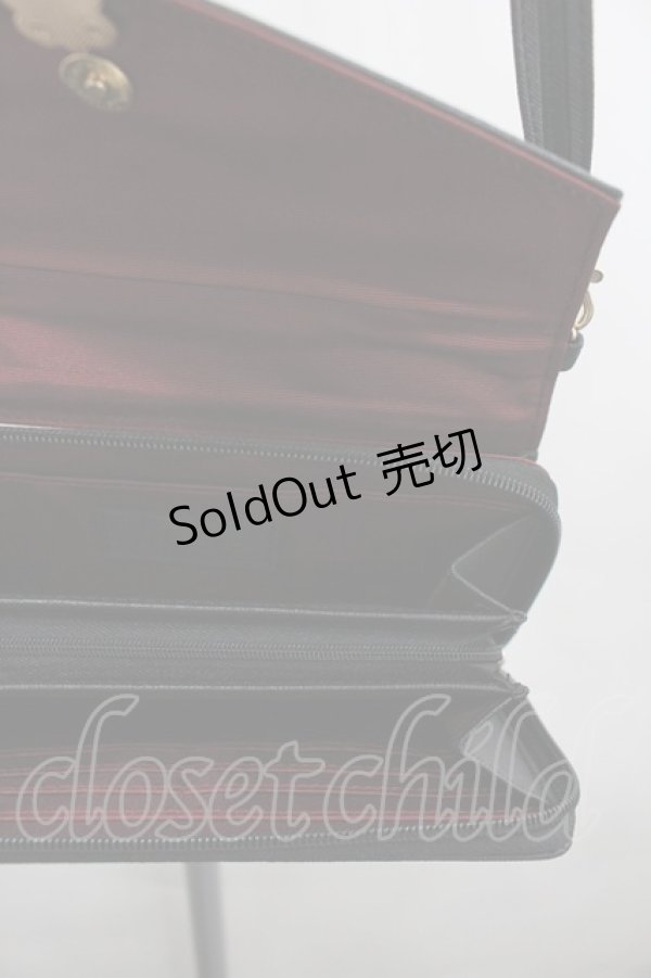 画像3: ALICE and the PIRATES / A/P Wallet Bag  黒 I-26-02-20-103-PA-BG-SA-ZI (3)