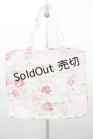 画像: JESUS DIAMANTE / ビニールバッグ  ぼかし薔薇 I-26-02-20-106-JE-BG-SA-ZI