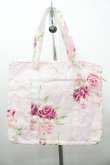 画像2: JESUS DIAMANTE / ビニールバッグ  ぼかし薔薇 I-26-02-20-106-JE-BG-SA-ZI (2)