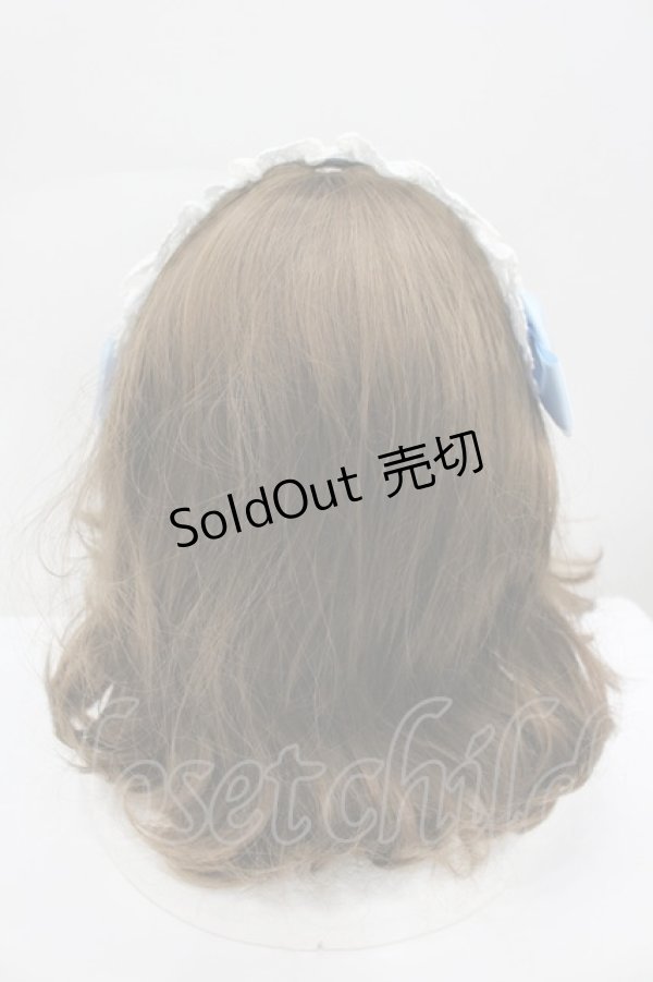 画像3: BABY,THE STARS SHINE BRIGHT / 薔薇レースヘッドドレス  サックス I-26-02-20-113-BA-JA-TE-ZI (3)