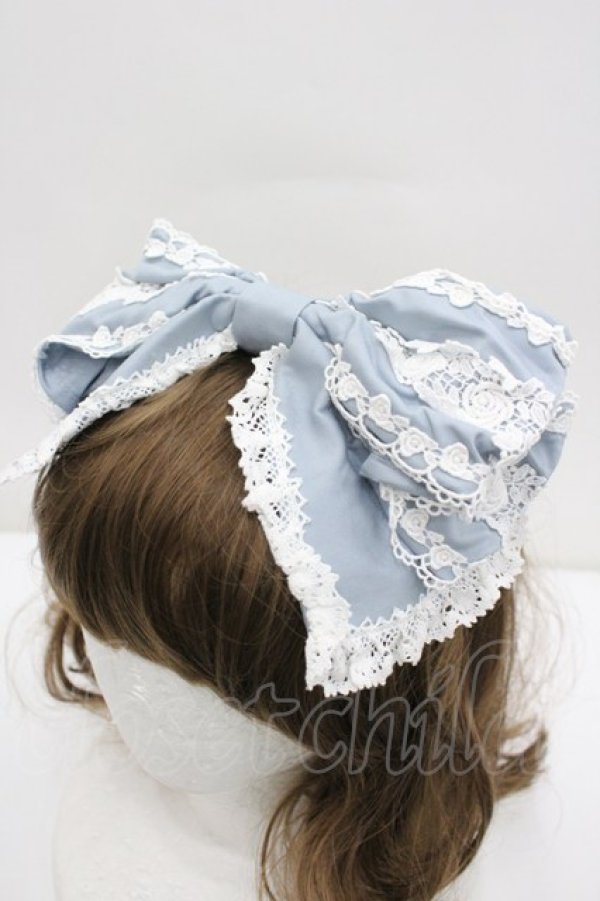 画像3: BABY,THE STARS SHINE BRIGHT / キャメロンカチューシャ  サックス I-26-02-20-116-BA-ZA-SA-ZI (3)