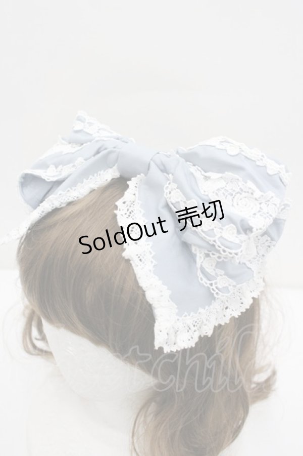 画像3: BABY,THE STARS SHINE BRIGHT / キャメロンカチューシャ  サックス I-26-02-20-116-BA-ZA-SA-ZI (3)