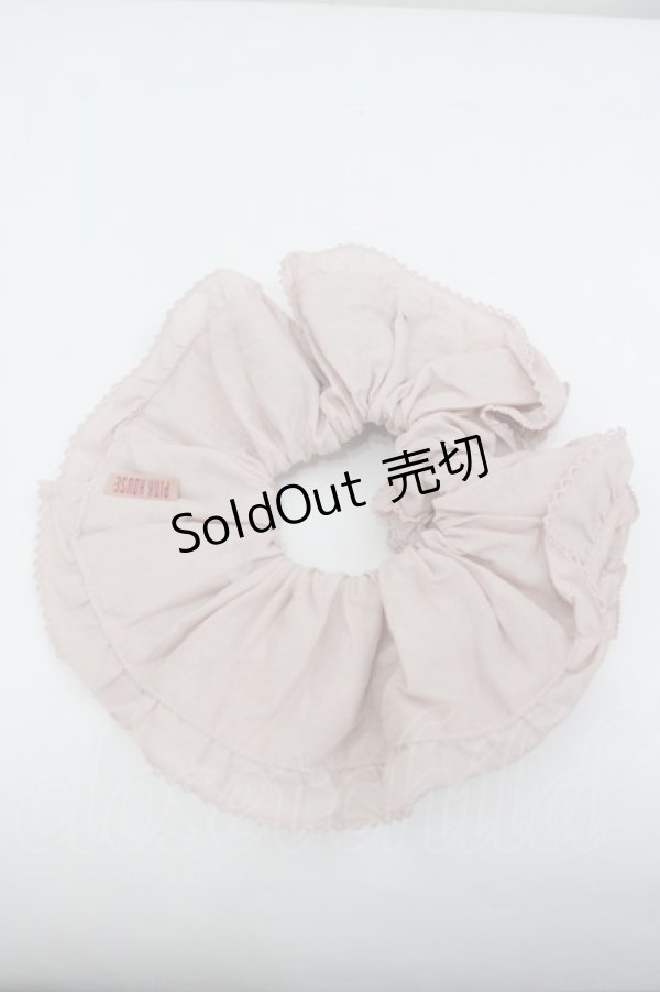 画像2: PINK HOUSE / ピコフリルシュシュ  ピンク I-26-02-20-119-LO-AC-SA-ZI (2)