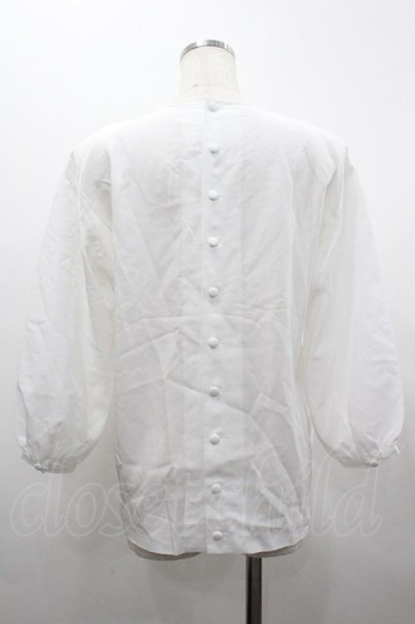 画像2: PINK HOUSE / 胸元リボン長袖ブラウス  白 I-26-02-20-016-LO-BL-SA-ZI (2)