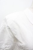 画像3: PINK HOUSE / 胸元リボンストライプ刺繍半袖ブラウス  白 I-26-02-20-019-LO-BL-SA-ZI (3)