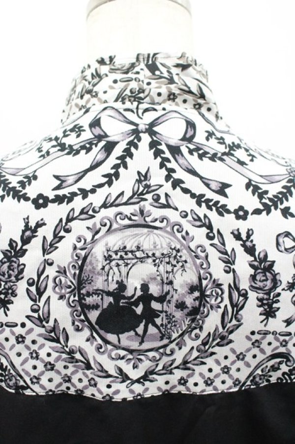 画像3: MILKBOY / PALACE SHIRTS  黒Ｘ白 I-26-02-20-027-MB-BL-SA-ZI (3)