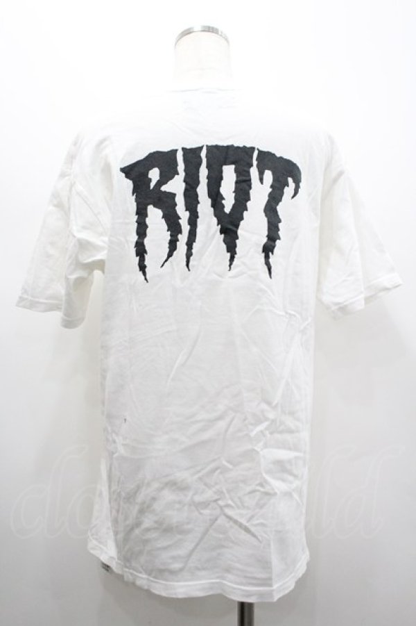 画像2: MILKBOY / FAT BUNNY Tシャツ L 白Ｘ黒 I-26-02-20-030-MB-TO-SA-ZI (2)