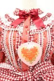 画像2: BABY,THE STARS SHINE BRIGHT / Berry Sweet Bouquetロングワンピース  赤 I-26-02-23-033-BA-OP-SA-ZI (2)