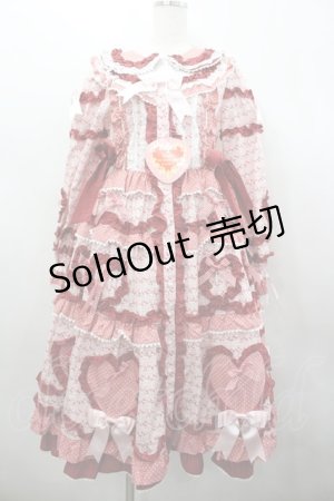 画像: BABY,THE STARS SHINE BRIGHT / Tartelette aux Fraisesロングワンピース  ピンク I-26-02-23-034-BA-OP-SA-ZI