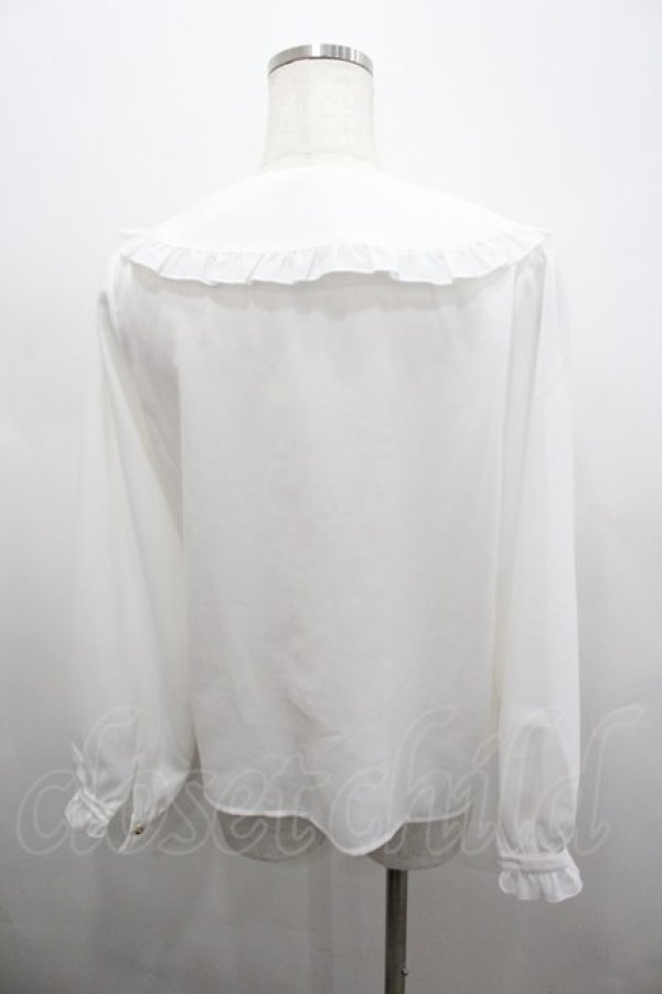 画像3: Amavel / フリルタックブラウス  白 I-26-02-23-004-CA-BL-SA-ZI (3)