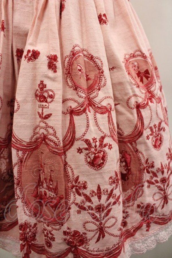 画像2: BABY,THE STARS SHINE BRIGHT / シンデレラジャンパースカート  ピンク I-26-02-23-045-BA-OP-TE-ZI (2)