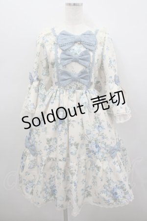 画像: axes femme kawaii / アンティークローズ柄ワンピース M アイボリー I-26-02-23-059-AX-OP-TE-ZI