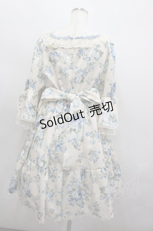 画像3: axes femme kawaii / アンティークローズ柄ワンピース M アイボリー I-26-02-23-059-AX-OP-TE-ZI (3)