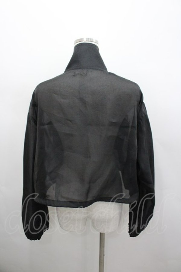 画像3: axes femme / シアートラックジャケット  黒 I-26-02-23-007-AX-TO-HR-ZI (3)