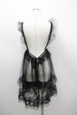 画像3: virally / TT*HOSレースエプロン S 黒 I-26-02-23-080-PU-OP-SA-ZI (3)