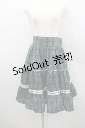画像: Eri Aino's Collection / シャーロットの水曜日スカート S グリーン I-26-02-23-083-PU-SK-SA-ZI