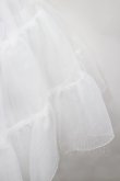 画像2: axes femme kawaii / ボリュームオーガンジーパニエ  白 I-26-02-23-085-AX-SK-SA-ZI (2)